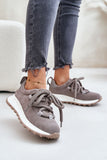 Stylish Platform Sneakers with Thick Lacing for Women