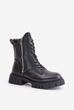 Stylish Eco Leather Worker Boots for Cold Weather Comfort