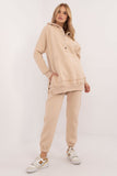 Cozy MÃ©lange Women's Casual Set for Cold Weather Outings