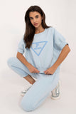 Cozy Insulated Women's Casual Sweatshirt & Pants Set