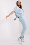 Cozy Insulated Women's Casual Sweatshirt and Pants Set
