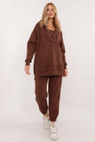 Cozy MÃ©lange Women's Casual Set for Cold Weather Comfort