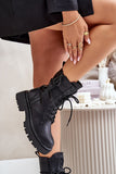 Chic Eco Leather Winter Boots for Comfort and Style