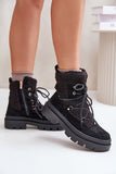 Cozy Sheepskin-Fur Ankle Boots with Zipper Closure