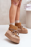 Stylish Fur-Lined Platform Snow Boots for Ultimate Comfort