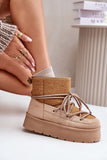 Stylish Fur-Lined Platform Snow Boots for Ultimate Comfort
