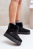Stylish Eco Suede Snow Boots with Waterproof Protection