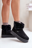 Stylish Eco Suede Snow Boots with Waterproof Protection