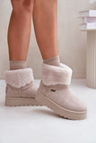 Stylish Waterproof Eco Suede Snow Boots for Winter Comfort