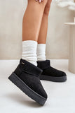 Stylish Insulated Women's Snow Boots with Trendy Platform