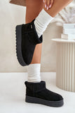 Stylish Insulated Women's Snow Boots with Trendy Platform