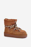 Stylish Women's Winter Snow Boots with Suede & Fur Lining