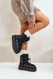 Cozy Faux Fur Lined Platform Snow Boots for Winter Comfort