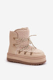 Cozy Women's Platform Snow Boots with Fur Lining
