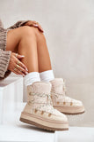 Cozy Women's Platform Snow Boots with Fur Lining