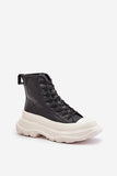 Stylish Natural Leather Sneakers with Insulated Comfort