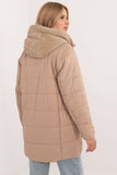 Fashionable Women's Corduroy Hooded Casual Jacket
