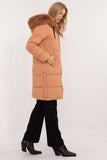 Stylish Quilted Winter Jacket with Detachable Hood