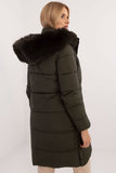 Quilted Winter Jacket with Detachable Hood & Stylish Trim