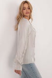 Elegant Ruffle Sleeve Blouse for Everyday & Work Style
