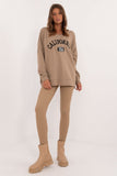 Chic Women's Sweatshirt and Leggings Casual Set