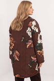 Floral Print Women's Transitional Jacket for All Seasons