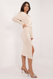 Elegant Midi Dress with Sparkling Jets for Special Occasions