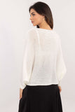 Cozy Overlapping Front Sweater for Effortless Style