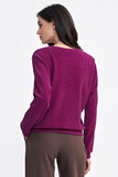 Classic Ribbed Knit Blouse for Effortless Everyday Style