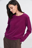 Classic Ribbed Knit Blouse for Effortless Everyday Style