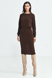 Elegant Ruffle Sleeve Midi Dress for Effortless Style