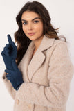Elegant Women's Touchscreen Gloves with Decorative Buttons