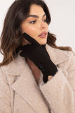 Elegant Touchscreen Women's Gloves with Decorative Buttons