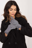 Elegant Warm Women's Gloves with Decorative Bows & Touchscreen
