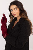 Elegant Insulated Women's Gloves with Floral Touch & Bows