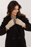 Chic Insulated Women's Gloves with Decorative Bows & Touchscreen