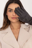 Elegant Insulated Women's Gloves with Touchscreen Floral Design