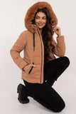Stylish Quilted Jacket with Detachable Hood for Cold Weather