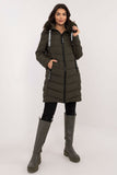 Stylish Quilted Jacket with Detachable Fur and Hood