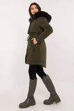 Stylish Quilted Jacket with Detachable Fur & Hood