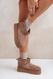 Stylish Women's Insulated Platform Snow Boots for Winter