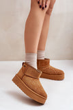 Stylish Waterproof Fur-Lined Snow Boots for Winter Comfort