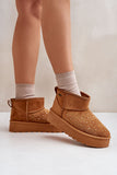 Stylish Waterproof Fur-Lined Snow Boots for Winter Comfort