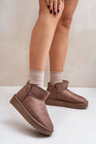 Stylish Women's Waterproof Snow Boots with Fur Lining