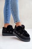 Cozy Eco Leather Women's Snow Boots with Fur Lining