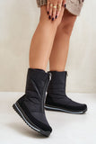 Cozy Winter Snow Boots with Fur Lining and Zip Closure
