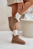 Stylish Suede Snow Boots with Fur Lining for Winter Comfort