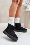 Stylish Eco-Suede Insulated Winter Snow Boots for Women