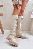 Chic Knee-High Women's Boots with Eco-Friendly Design