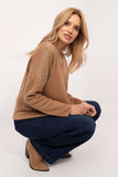 Chic Women's Sweater with Rhinestone Detail for Any Occasion